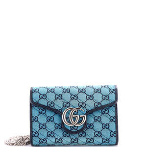 Gucci Gg Marmont Chain Wallet Diagonal #248606G51B